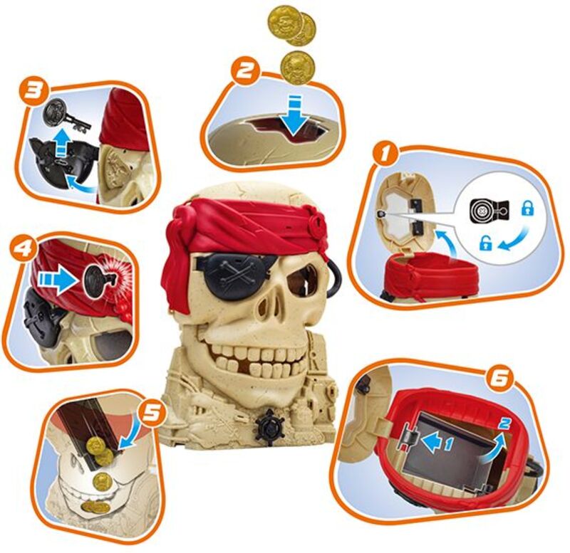 Chap Mei Bucket Master-Treasure Skull Tray (555001) - φωτογραφία 3