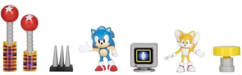Jakks Pacific Sonic Φιγούρα 2.5″ Diorama Set (409254-RF1)