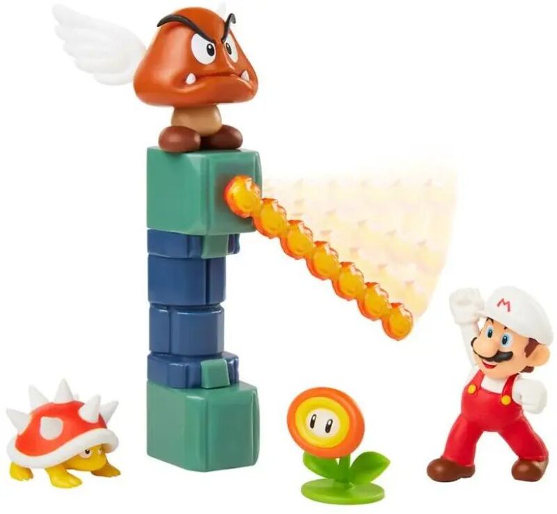 JP Nintendo Φιγούρα 2.5'' Super Mario Diorama Set-2 Σχέδια (409404) - φωτογραφία 3