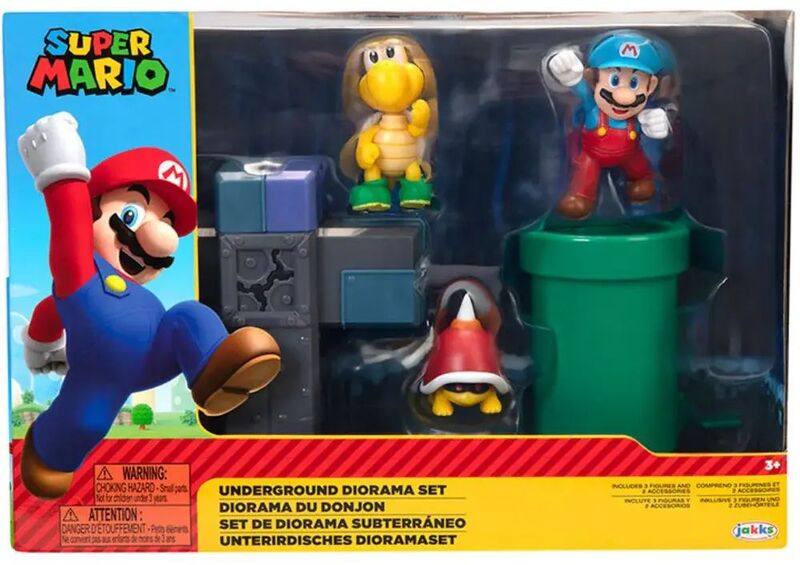 JP Nintendo Φιγούρα 2.5'' Super Mario Diorama Set-2 Σχέδια (409404) - φωτογραφία 5