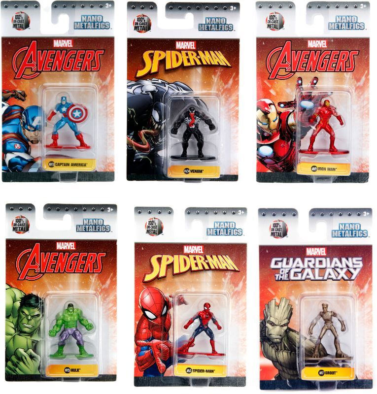 Jada Marvel Nanofigs Single Pack-6 Σχέδια (253221000) φωτογραφία