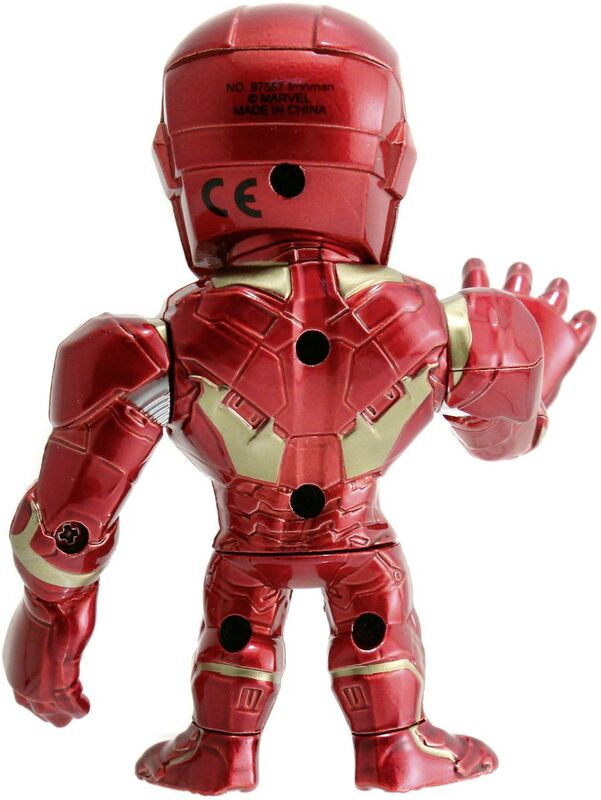 Jada Marvel Iron Man Φιγούρα 4'' (253221010) - φωτογραφία 3