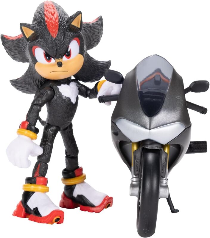 Jakks Pacific 3 Movie Φιγούρα 5'' Shadow With Motorcycle (424064) - φωτογραφία 3