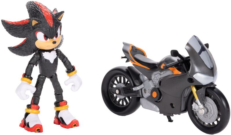 Jakks Pacific 3 Movie Φιγούρα 5'' Shadow With Motorcycle (424064) - φωτογραφία 4