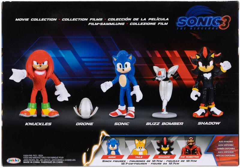 Jakks Pacific Sonic 3 Movie Φιγούρα 2.5'' Movie Collection W.1 (424084) - φωτογραφία 4