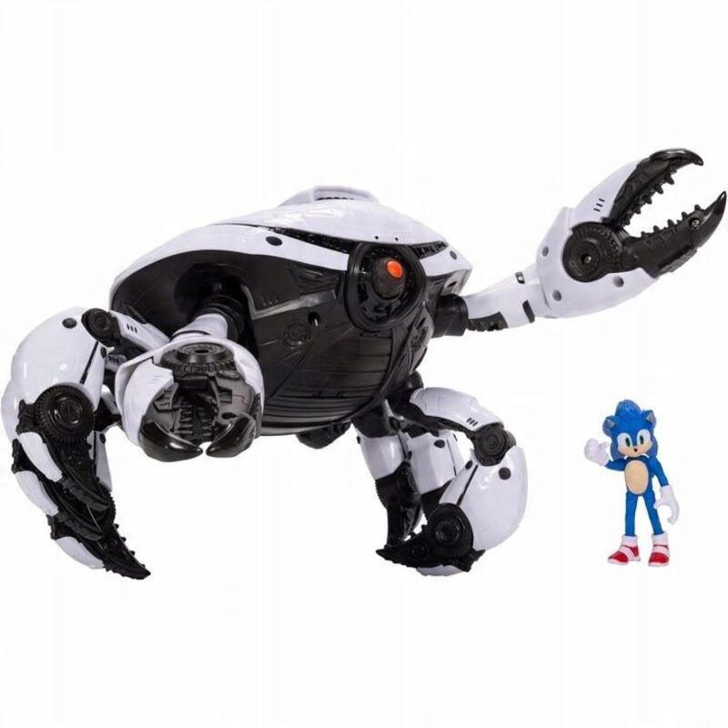 Jakks Pacific 3 Movie Φιγούρα 2.5'' Sonic Crab Mech Battle Playset (424094) - φωτογραφία 3