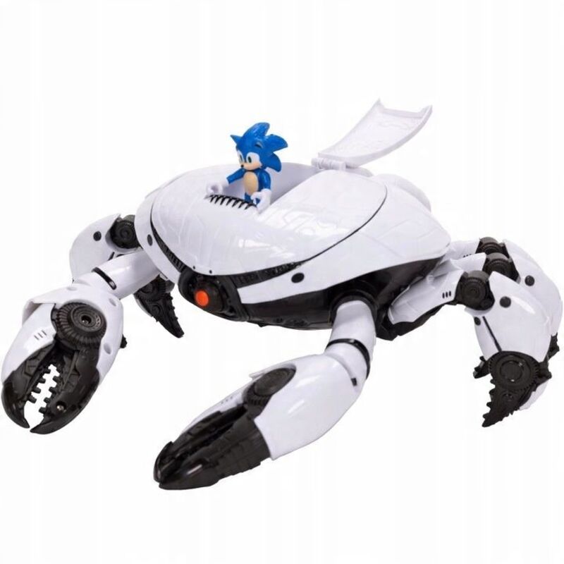 Jakks Pacific 3 Movie Φιγούρα 2.5'' Sonic Crab Mech Battle Playset (424094) - φωτογραφία 4