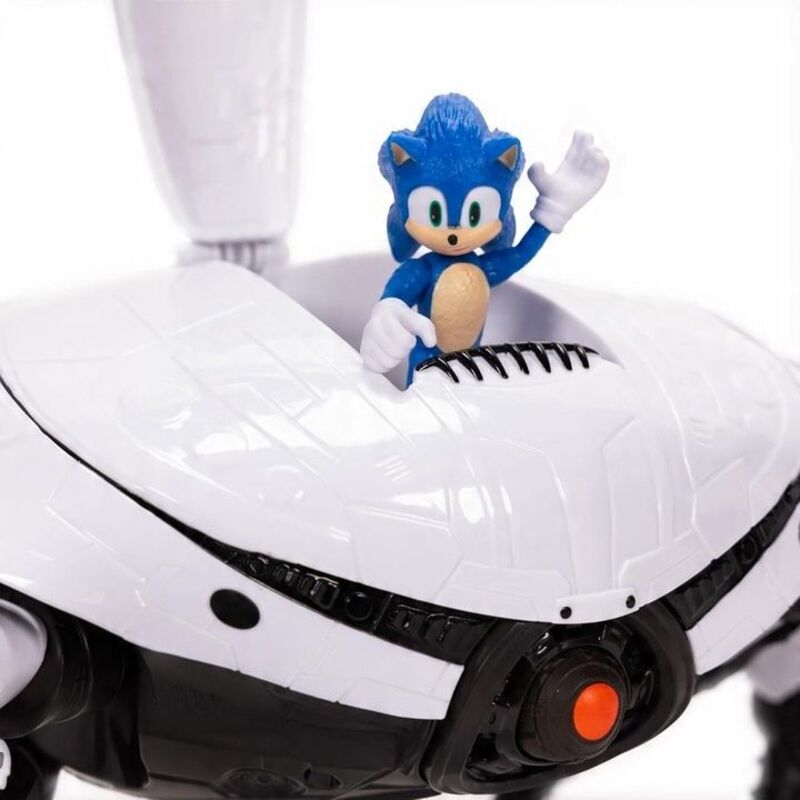 Jakks Pacific 3 Movie Φιγούρα 2.5'' Sonic Crab Mech Battle Playset (424094) - φωτογραφία 5