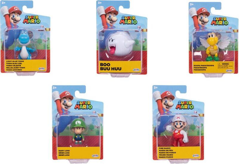 Jakks Pacific Φιγούρα 2.5'' Super Mario W.49-5 Σχέδια (424564-8) - φωτογραφία 3