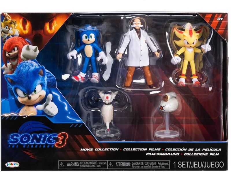 Jakks Pacific Sonic 3 Movie Φιγούρα 2.5'' Movie Collection W.3 (425814) φωτογραφία