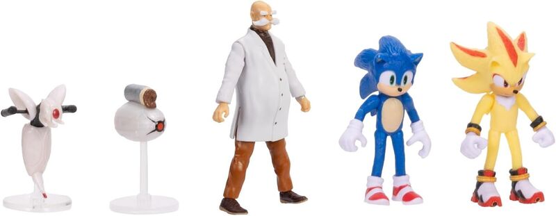 Jakks Pacific Sonic 3 Movie Φιγούρα 2.5'' Movie Collection W.3 (425814) - φωτογραφία 3