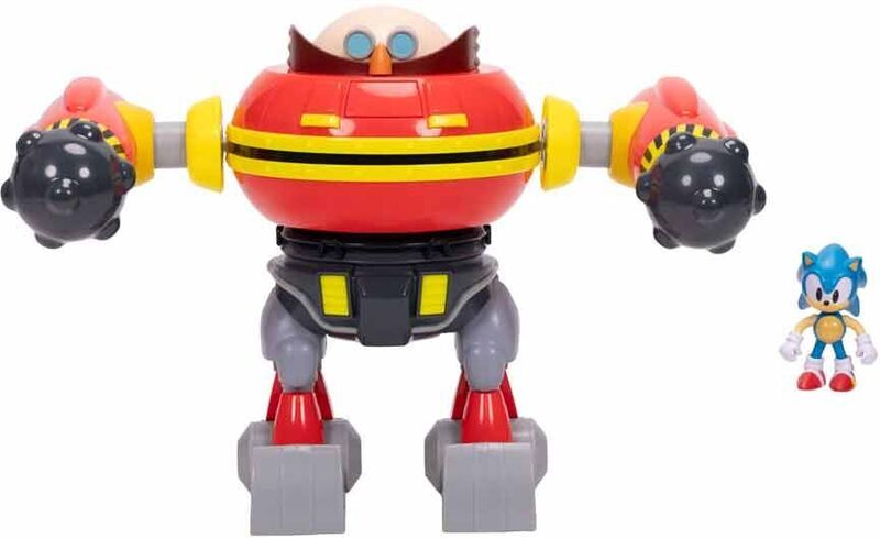 Jakks Pacific Sonic Φιγούρα 2.5'' Egg Hammer Robot Deluxe Playset (428154)