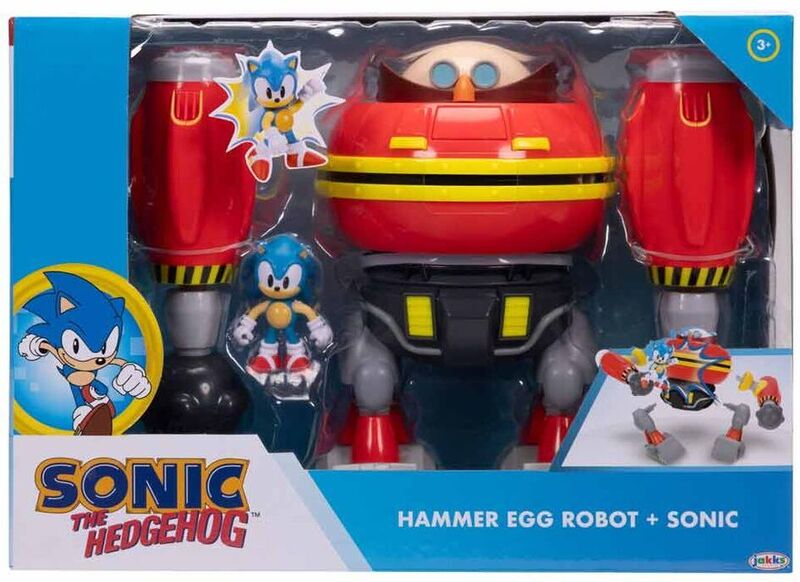Jakks Pacific Sonic Φιγούρα 2.5'' Egg Hammer Robot Deluxe Playset (428154) φωτογραφία