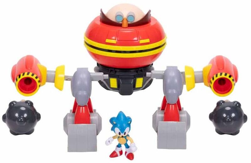 Jakks Pacific Sonic Φιγούρα 2.5'' Egg Hammer Robot Deluxe Playset (428154) - φωτογραφία 3