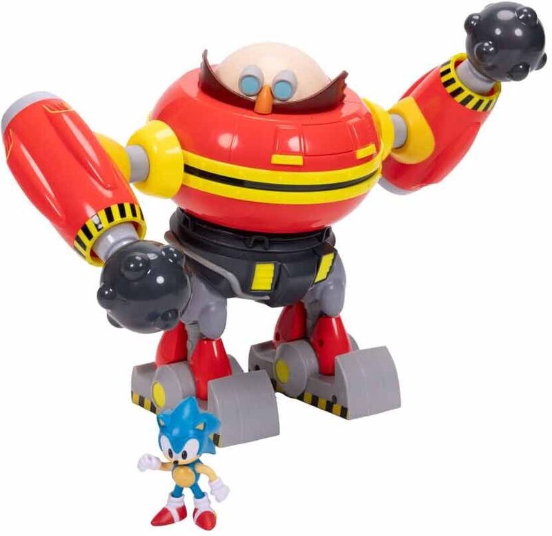 Jakks Pacific Sonic Φιγούρα 2.5'' Egg Hammer Robot Deluxe Playset (428154) - φωτογραφία 4