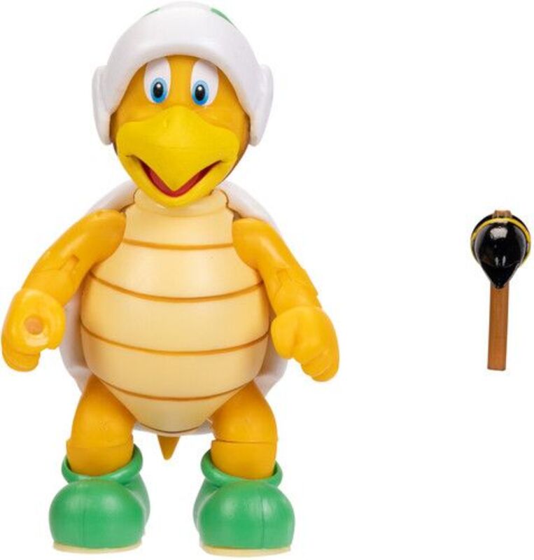 Jakks Pacific Nintendo Φιγούρα 4'' Super Mario W.45-5 Σχέδια (431084) - φωτογραφία 5