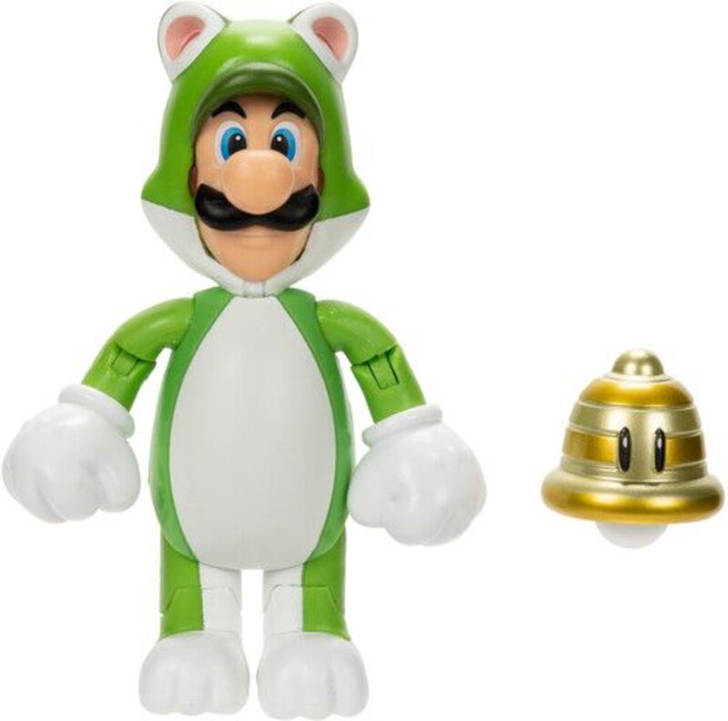 Jakks Pacific Nintendo Φιγούρα 4'' Super Mario W.45-5 Σχέδια (431084) - φωτογραφία 6