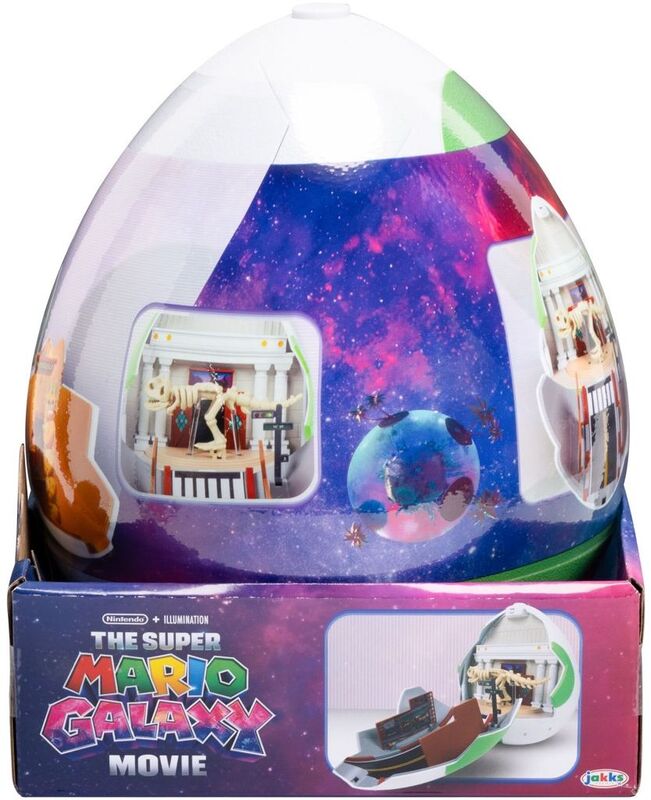 Jakks Pacific Super Mario Galaxy Movie Φιγούρες 1.5'' Yoshi Egg Playset (432244) - φωτογραφία 2