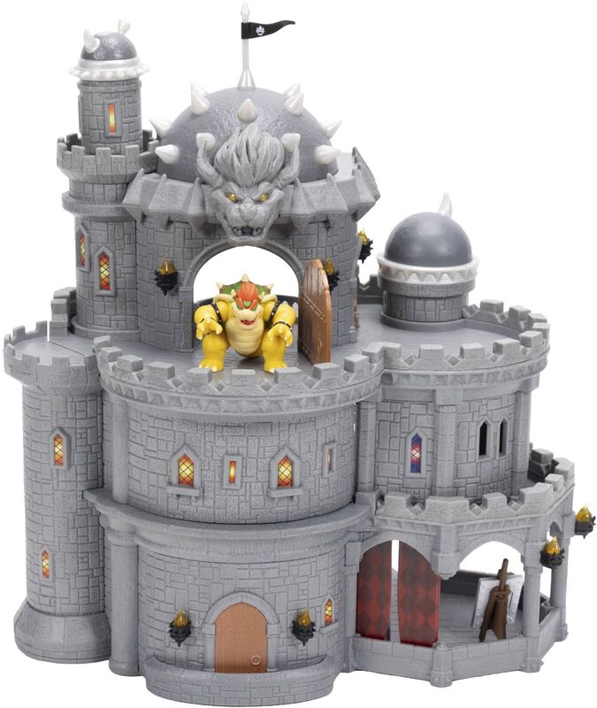 Jakks Pacific Super Mario Galaxy Movie Φιγούρα 1.5'' Bowser Castle Playset (432254) - φωτογραφία 3