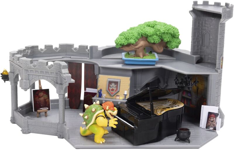 Jakks Pacific Super Mario Galaxy Movie Φιγούρα 1.5'' Bowser Castle Playset (432254) - φωτογραφία 5