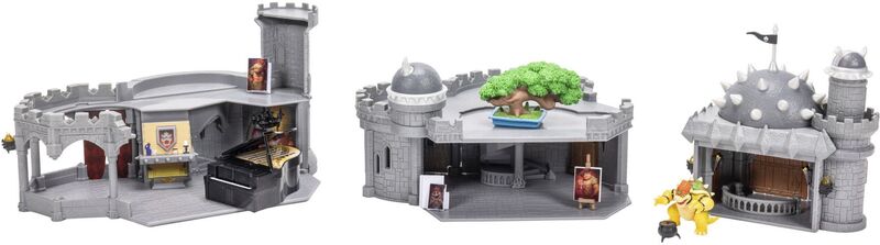 Jakks Pacific Super Mario Galaxy Movie Φιγούρα 1.5'' Bowser Castle Playset (432254) - φωτογραφία 6