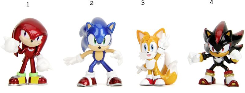 Jada Sonic The Hedgehog Φιγούρες 2.5'' W.1 6.5 cm-4 Σχέδια (253251041) - φωτογραφία 2
