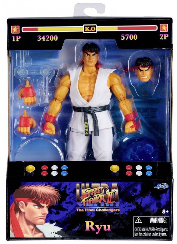 Jada Street Fighter II Ryu Φιγούρα 6'' (253252025) - φωτογραφία 2