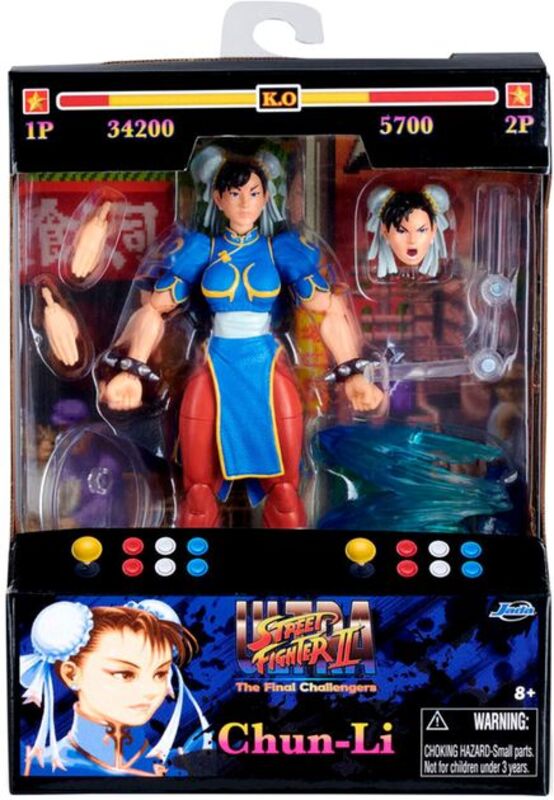 Jada Street Fighter II Chun-Li Φιγούρα 6'' (253252026) - φωτογραφία 2