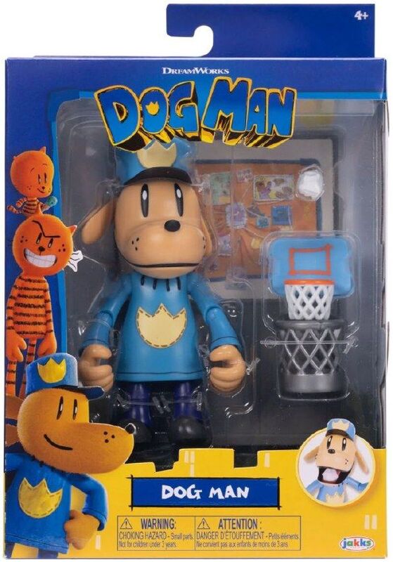 Jakks Pacific Dog Man Φιγούρα 5'' Dog Man & Αξεσουάρ W.3 (252814) - φωτογραφία 2