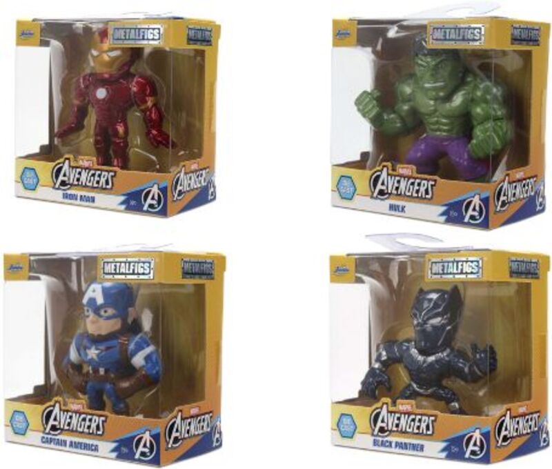 Jada Avengers Φιγούρες 2.5'' W.2-4 Σχέδια (9384456300) - φωτογραφία 3