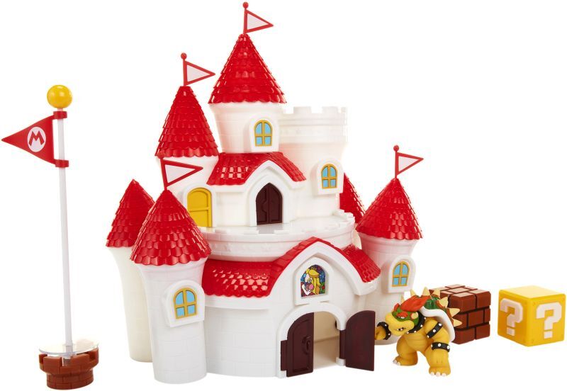 Jakks Pacific Nintendo Super Mario Mushroom Kingdom Castle Playset (58541-4L) φωτογραφία