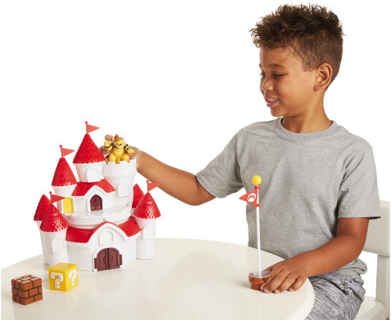 Jakks Pacific Nintendo Super Mario Mushroom Kingdom Castle Playset (58541-4L) φωτογραφία