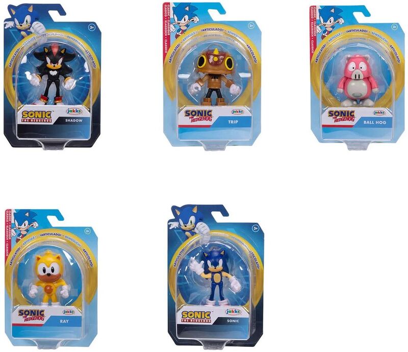 Jakks Pacific Sonic Φιγούρα 2.5'' W.22-5 Σχέδια (426054-8) - φωτογραφία 3