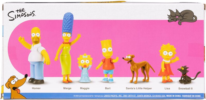 Jakks Pacific The Simpsons Φιγούρα 2.5'' Family Set (175394) - φωτογραφία 6
