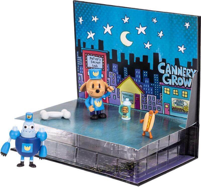 Jakks Pacific Dog Man Φιγούρες 2.5'' Σετ Figure Book (277874)