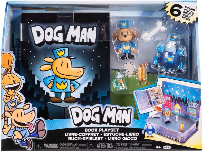 Jakks Pacific Dog Man Φιγούρες 2.5'' Σετ Figure Book (277874) - φωτογραφία 2