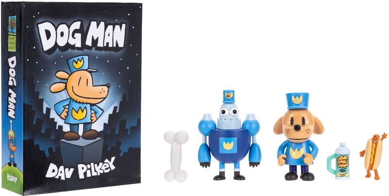 Jakks Pacific Dog Man Φιγούρες 2.5'' Σετ Figure Book (277874) - φωτογραφία 3