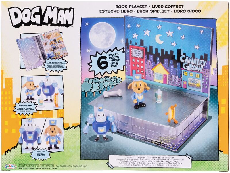 Jakks Pacific Dog Man Φιγούρες 2.5'' Σετ Figure Book (277874) - φωτογραφία 6