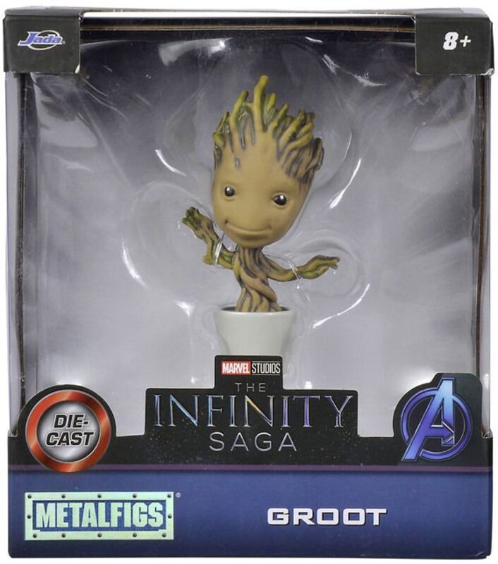 Jada Φιγούρα Marvel The Infinity Saga Metalfigs Groot 10εκ - 253221015 - φωτογραφία 2