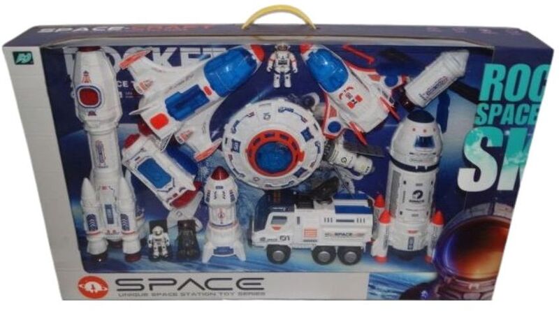 BW Σετ Space Διαστημικός Σταθμός Playset (823-4)