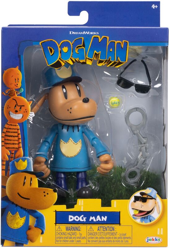 Jakks Pacific Dog Man Φιγούρα 5'' Dog Man & Αξεσουάρ (197372) φωτογραφία