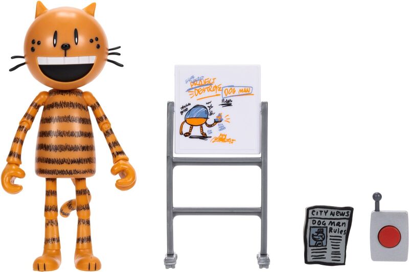 Jakks Pacific Dog Man Φιγούρα 5'' Petey & Αξεσουάρ (197382)