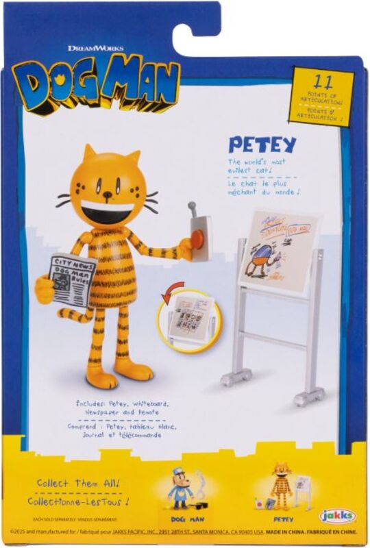 Jakks Pacific Dog Man Φιγούρα 5'' Petey & Αξεσουάρ (197382) - φωτογραφία 4