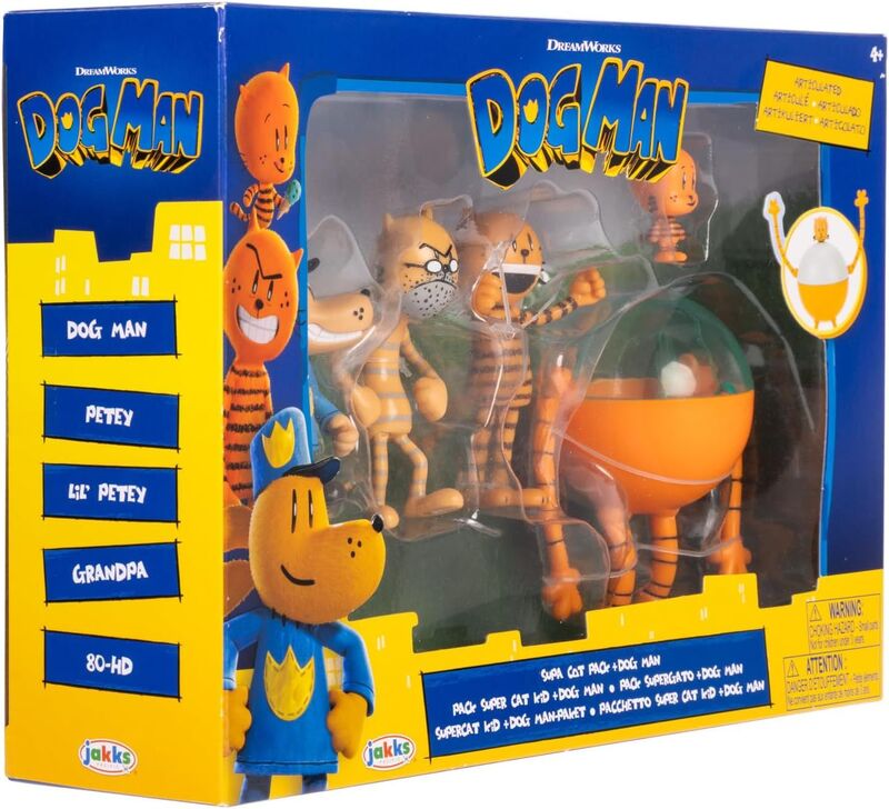 Jakks Pacific Dog Man Φιγούρα 2.5'' Σετ Φιγούρες W.2 (197454) φωτογραφία