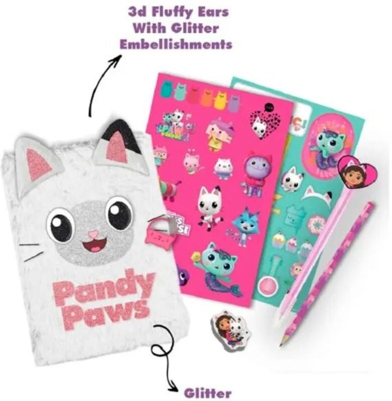 RMS Gabby's Dollhouse Σετ Μυστικό Ημερολόγιο Fluffy (70-0016)