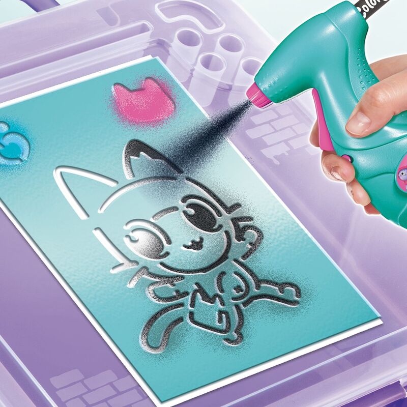 Canal Gabby's Dollhouse Αερογράφος Art Case (GAB024) - φωτογραφία 3