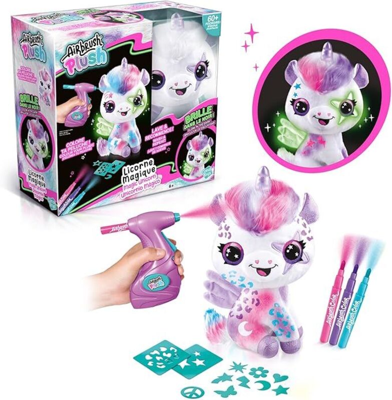 Canal Airbrush Plush λούτρινο Glow In The Dark (OFG274) - φωτογραφία 2