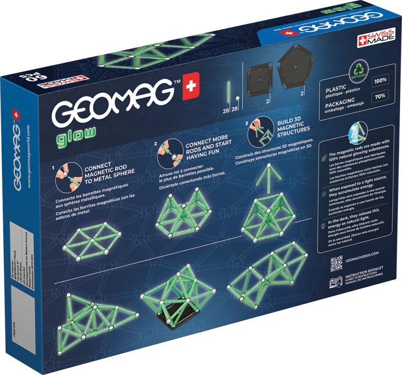Geomag Σετ Glow 60-Green (PF.523.338.00) φωτογραφία