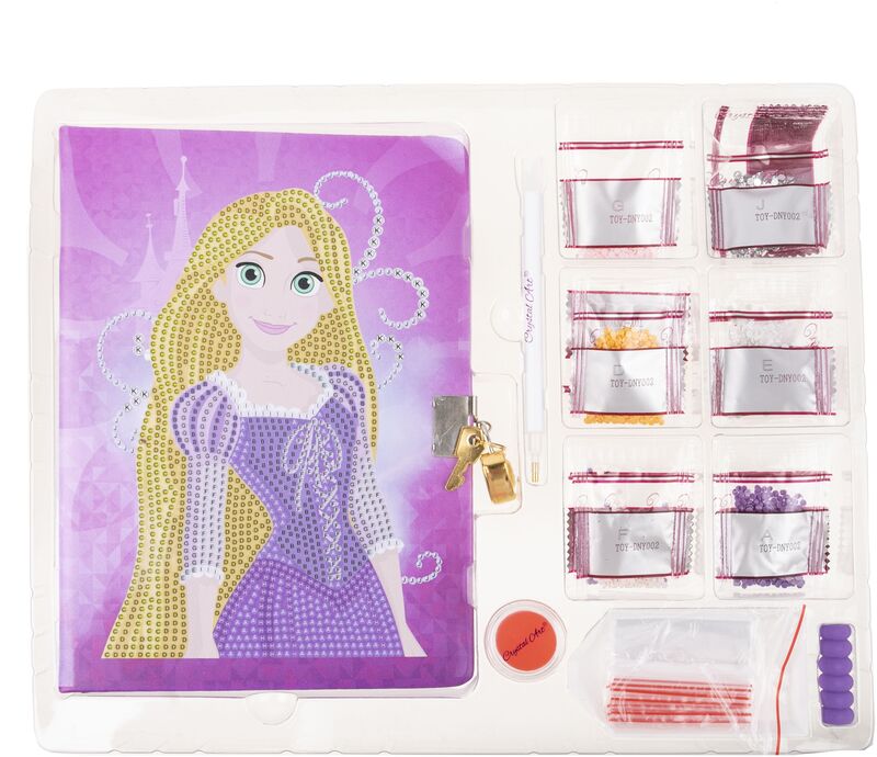 Craft Buddy Secret Diary Crystal Art Rapunzel (CATOY-DNY002) φωτογραφία
