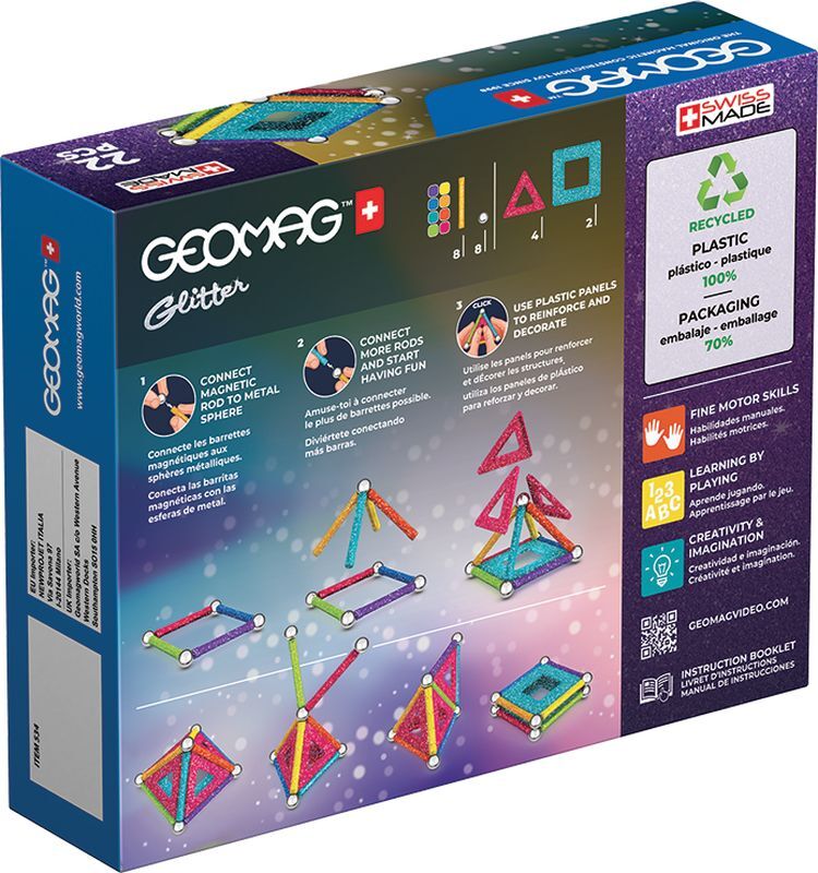 Geomag Σετ Glitter 22-Green - PF.527.534.00 - φωτογραφία 7